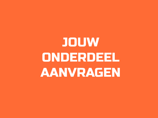 AANVRAGEN VERGETEN ONDERDEEL